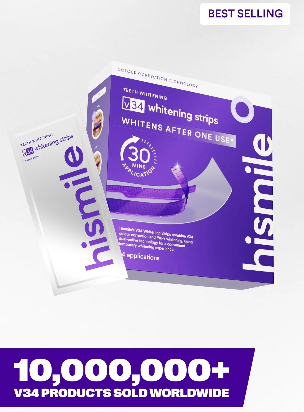 Hismile V34 Whitening Strips
